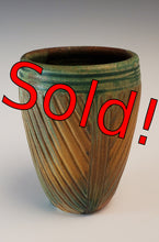 Load image into Gallery viewer, "Autumn" Small Carved Vase