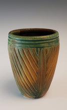 Load image into Gallery viewer, "Autumn" Small Carved Vase