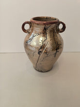 Load image into Gallery viewer, "Large Horse Hair Vase" from the Going for Gold Series