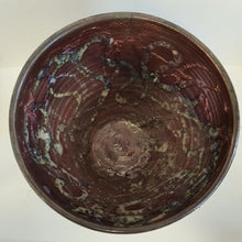 Load image into Gallery viewer, Swirly Raku Bowl