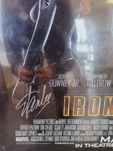 Load image into Gallery viewer, Iron Man 2 Stan Lee Signed One Sheet Movie Poster