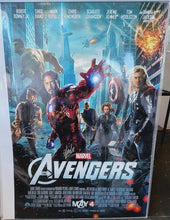 Load image into Gallery viewer, Avengers Stan Lee & Jeremy Renner Signed One Sheet Movie Poster