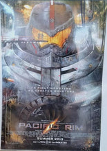 Load image into Gallery viewer, Pacific Rim Ron Perlman Signed One Sheet Movie Poster Version 1