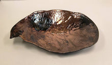 Load image into Gallery viewer, Raku Cabbage Leaf Plater