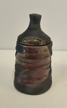 Load image into Gallery viewer, "Pagoda" Lidded Raku Vessel