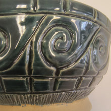Load image into Gallery viewer, Blue Green Greek Bowl