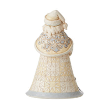 Load image into Gallery viewer, White Woodlands Santa with Cardinals