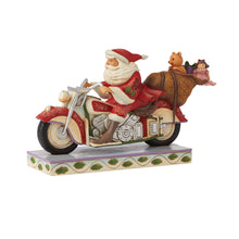 Load image into Gallery viewer, Santa Riding Motorcycle