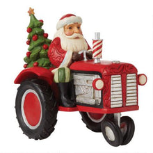 Load image into Gallery viewer, Santa Driving a Tractor