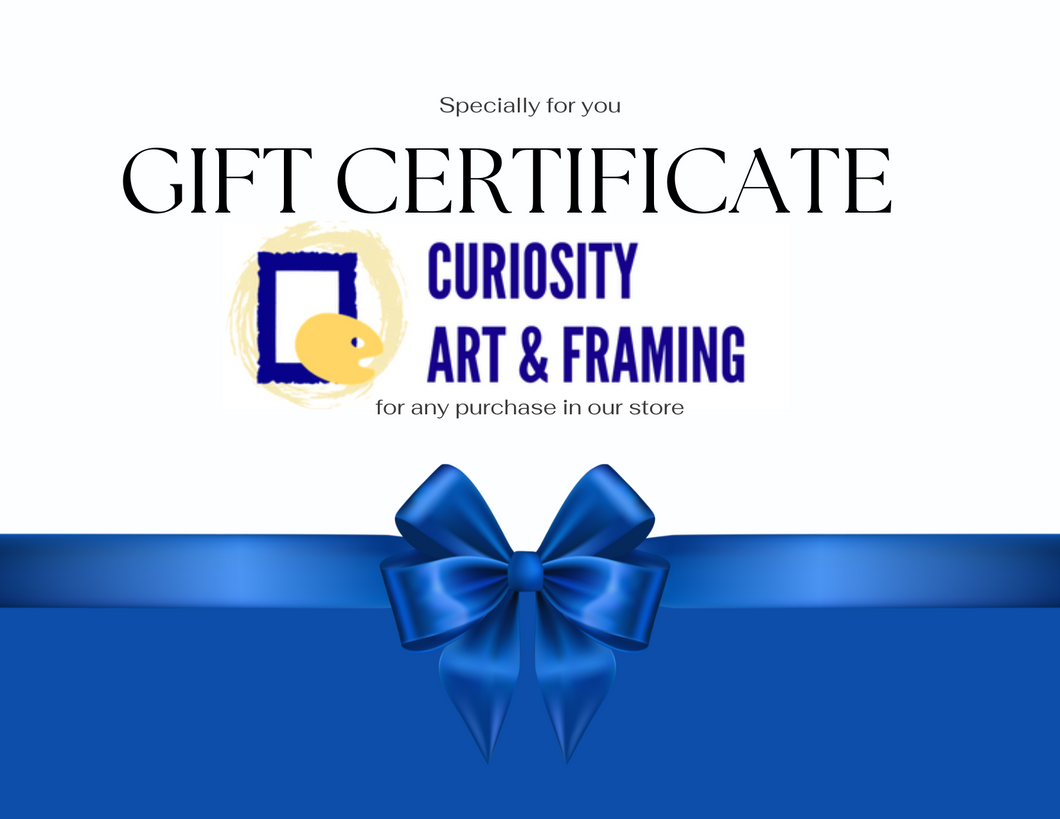 Curiosity Art and Framing Gift Card