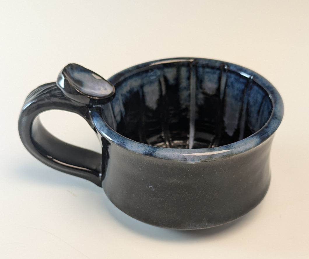 Blue Web - Shaving Mug