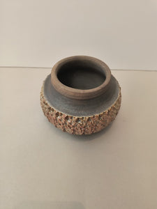 "Small Textured Vase" from the Going for Gold Series