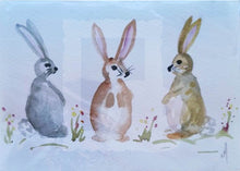 Load image into Gallery viewer, Easter Watercolour Cards - Wendy Meeres
