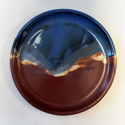 Red Earth Landscape Side Plate