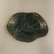 Load image into Gallery viewer, Stoneware Cabbage Leaf Plate
