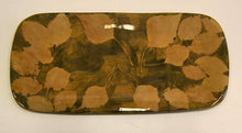 Load image into Gallery viewer, Leaf Plate with Underglaze + Stain

