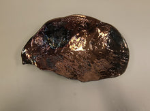 Load image into Gallery viewer, Raku Cabbage Leaf Plater
