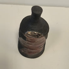 Load image into Gallery viewer, "Pagoda" Lidded Raku Vessel
