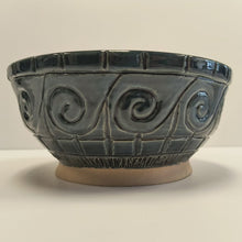 Load image into Gallery viewer, Blue Green Greek Bowl
