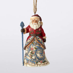 Norwegian Santa Around the World Ornament